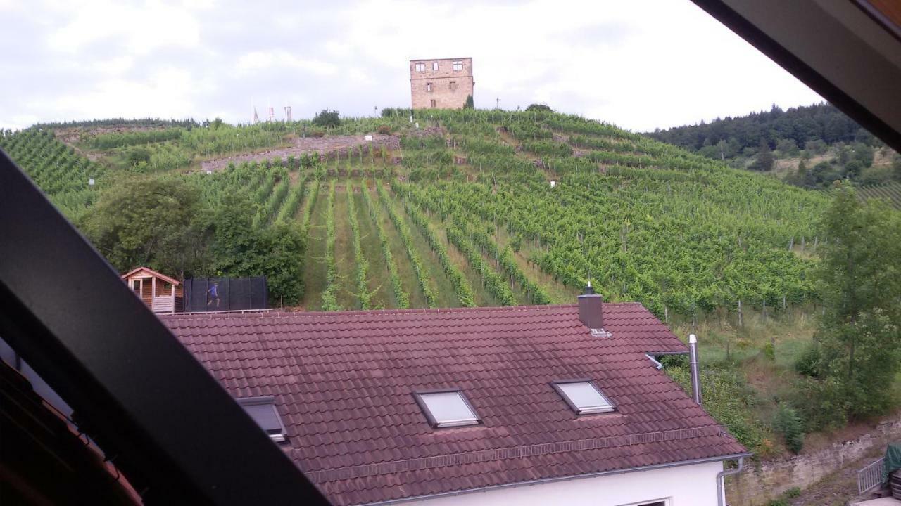 Giebelzimmer Mit Weinbergblick Stetten  Eksteriør bilde